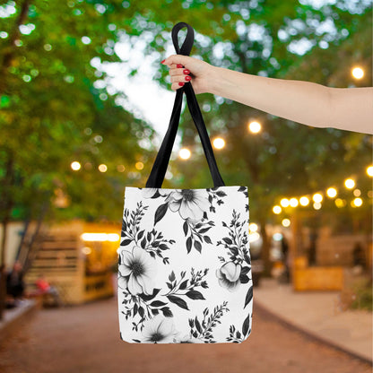 Garden Sketch Canvas Tote Bag