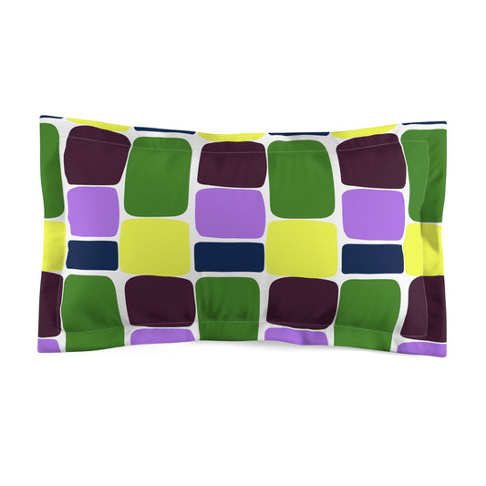 Stack Attack Microfiber Pillow Sham