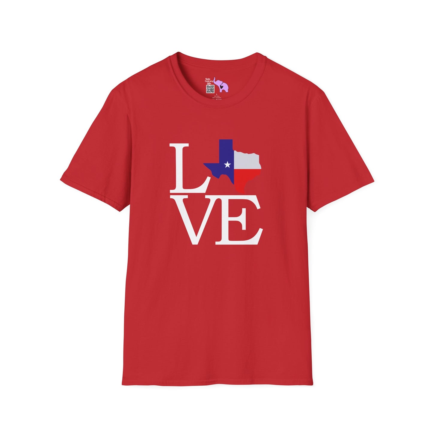 Love (Texas) Adult T-shirt