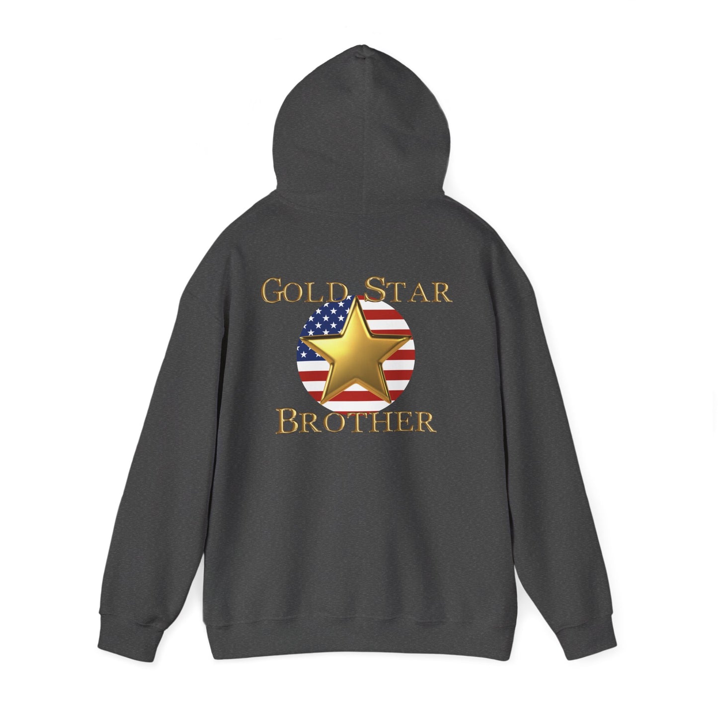 Gold Star Brother Heavy Blend™ Hooded Sweatshirt