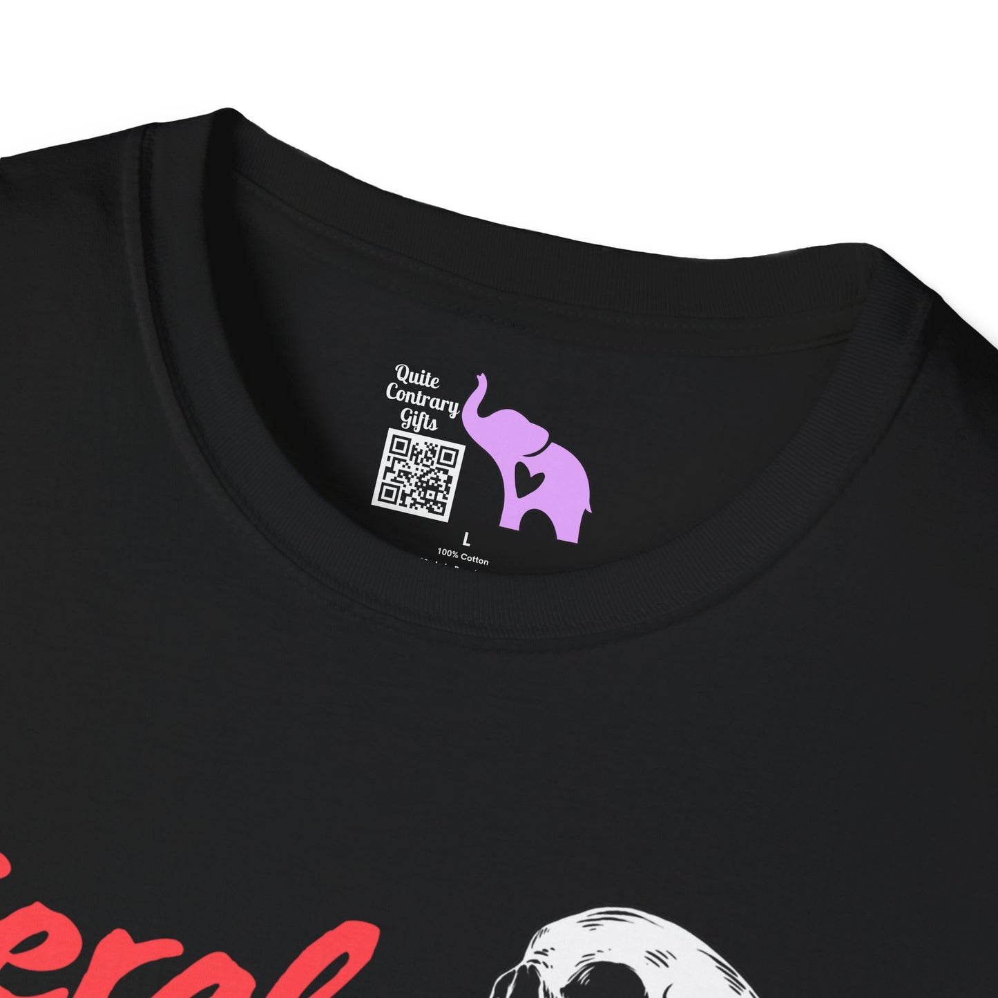 Feral GenXer w/Skull Adult T-shirt