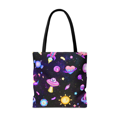 Cosmic Recess Canvas Tote Bag