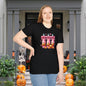 Pink Fizzy Drink w/Pumpkins Adult T-shirt