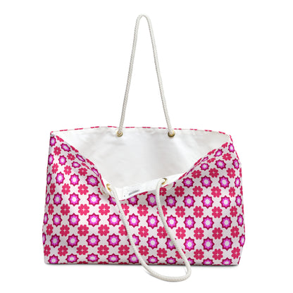 Rosy Star Garden Weekender Bag