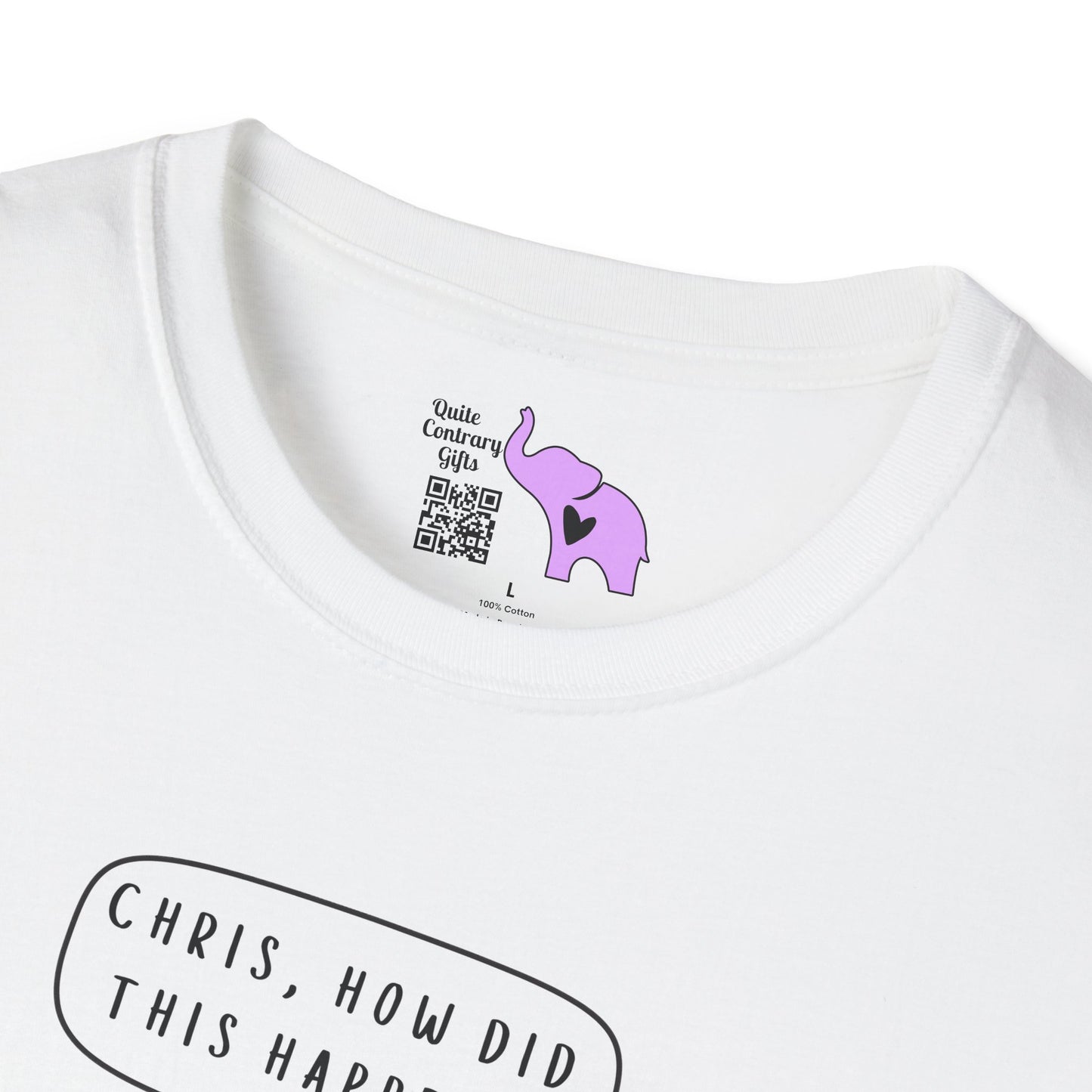 Christmas Tree How Did This Happen? Adult T-shirt