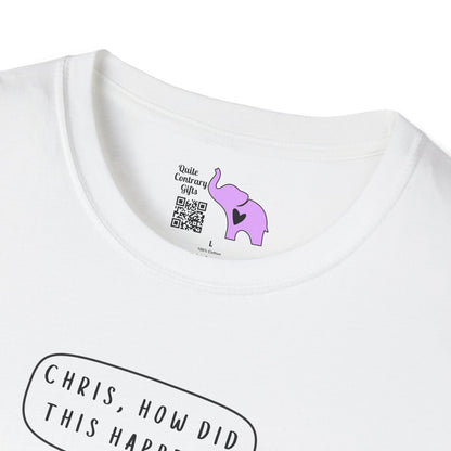 Christmas Tree How Did This Happen? Adult T-shirt