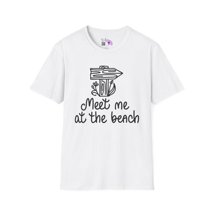 Meet Me At The Beach Adult T-shirt