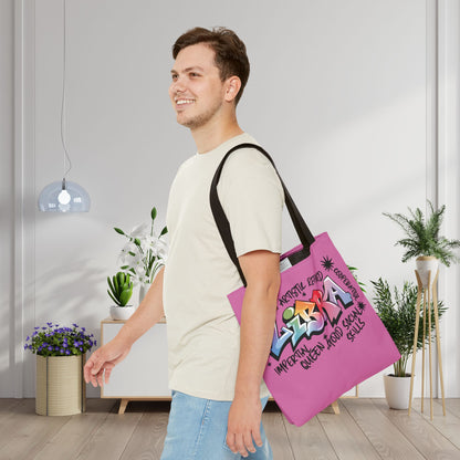 Libra Street Art Canvas Tote Bag