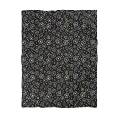 Dandelion Nightfall Microfiber Duvet Cover