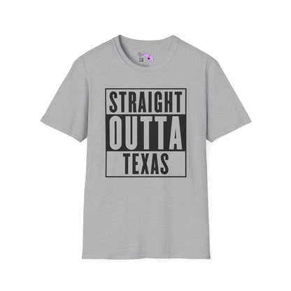 Straight Outta Texas Adult T-shirt