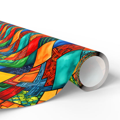 Heritage Pulse Kwanzaa Wrapping Paper