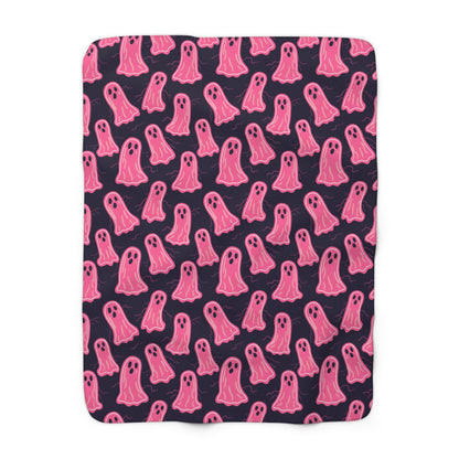 Boo Crew Sherpa Fleece Blanket