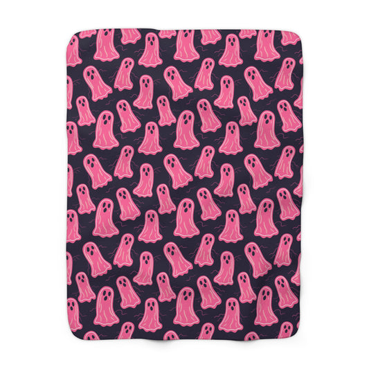 Boo Crew Sherpa Fleece Blanket