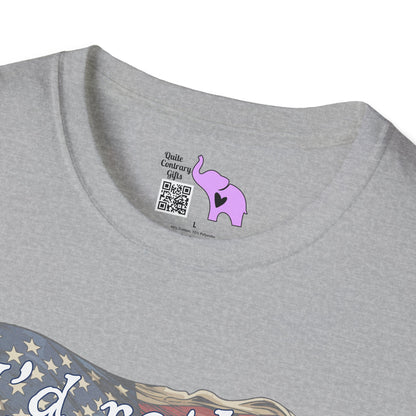 I'd Rather Die On My Feet Than Live On My Knees Adult T-shirt