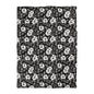 Black & White Daisies Microfiber Duvet Cover