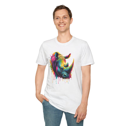 Colorful Rhino T-shirt