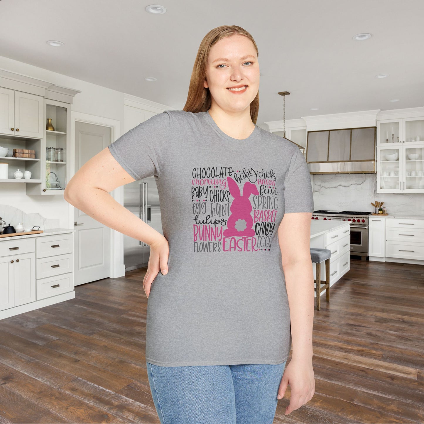 Easter Bunny Adult T-shirt