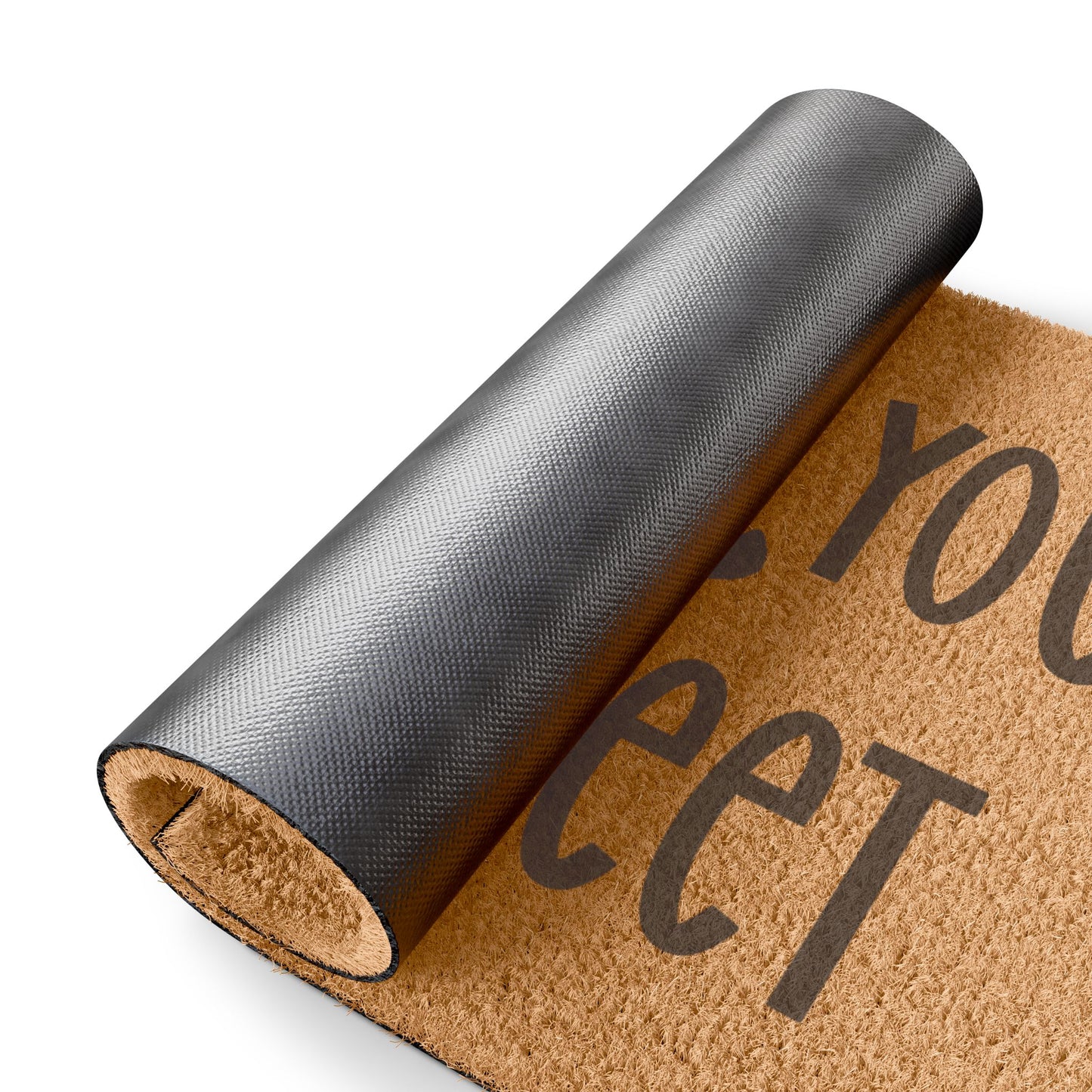 Wipe Your Scary Feet Coconut Fiber Doormat