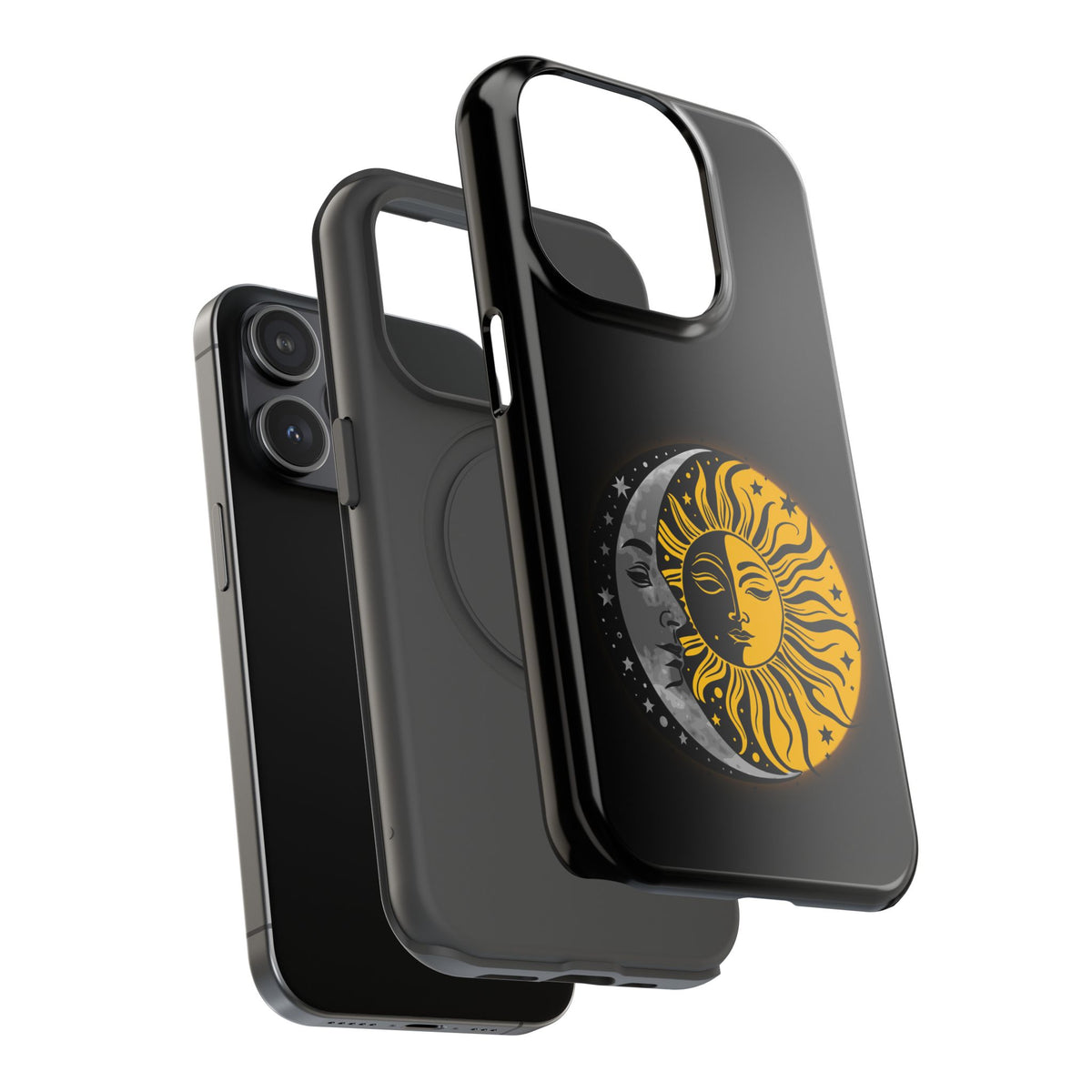 Sun Moon Stars Impact-Resistant Cases