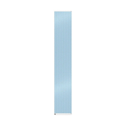 Cozy Blue Checkered Wrapping Paper