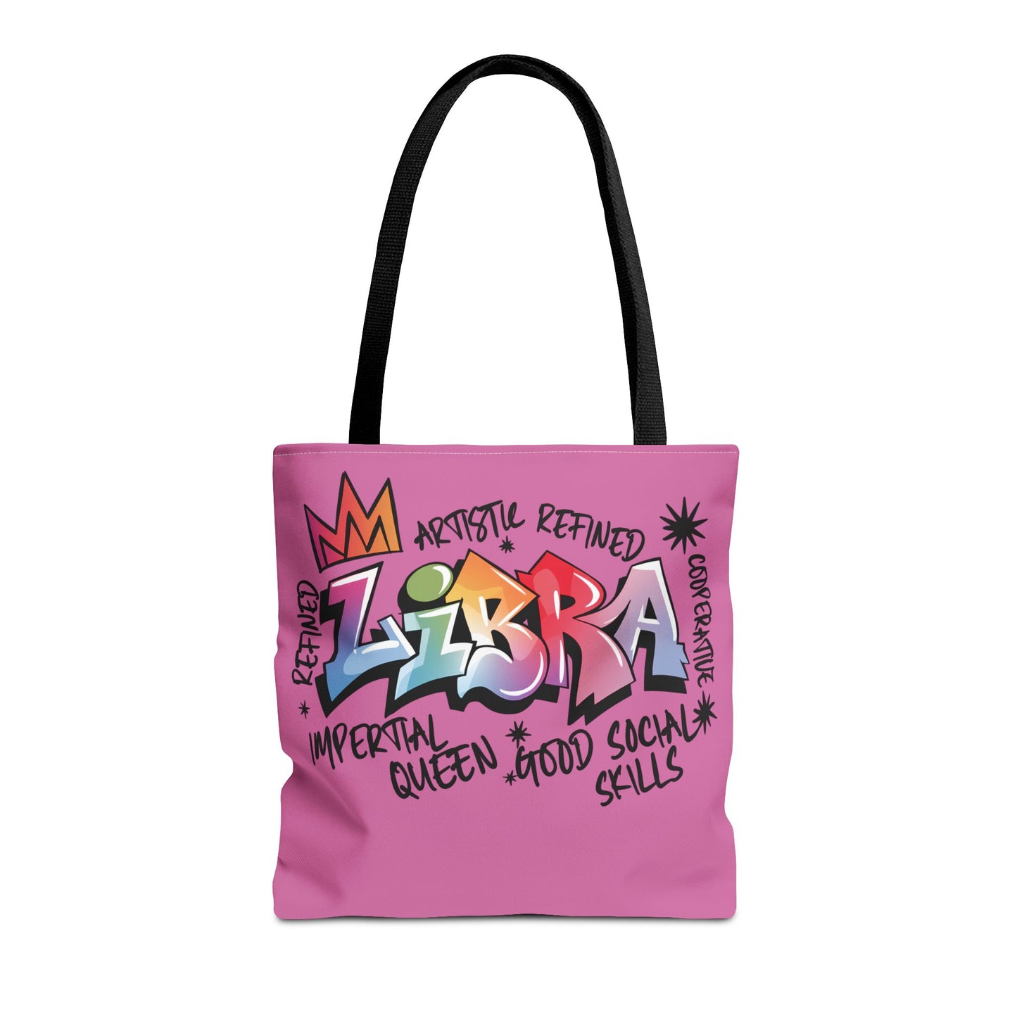 Libra Street Art Canvas Tote Bag