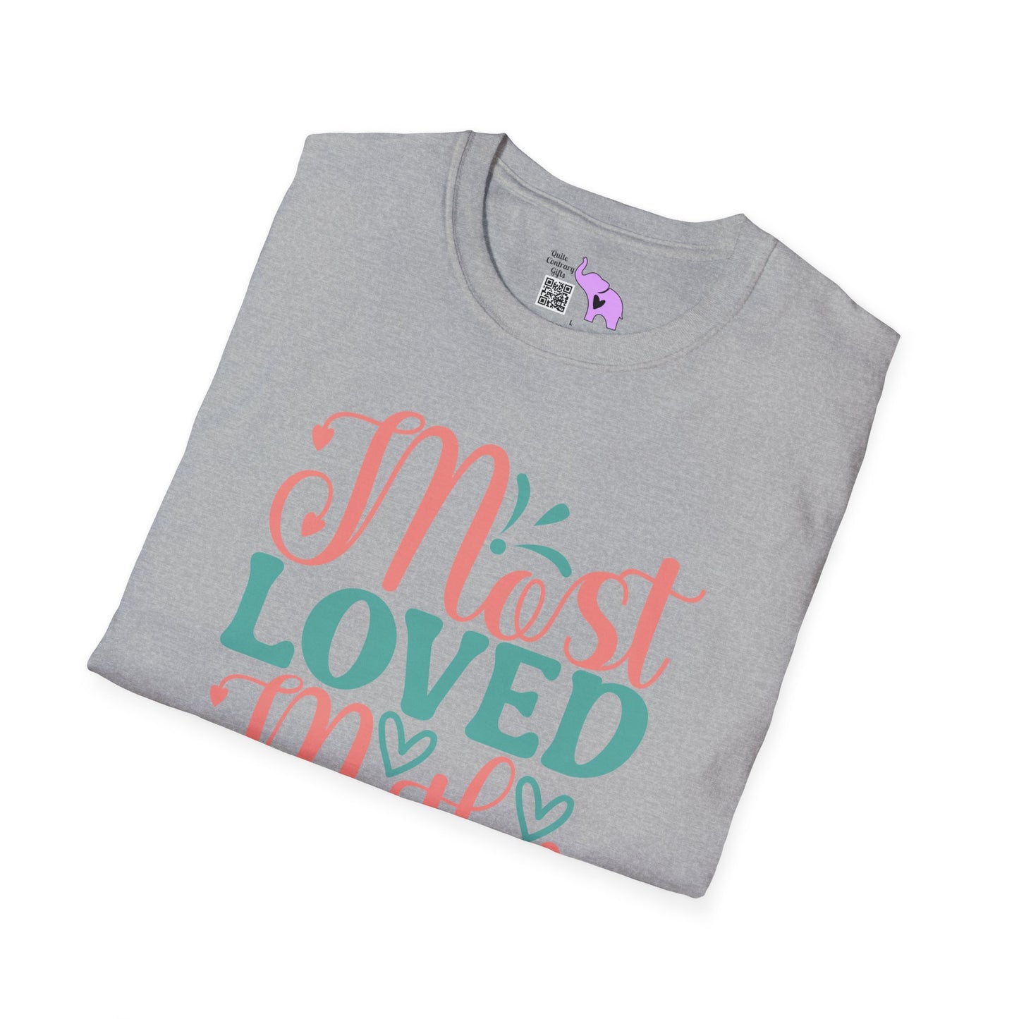 Most Loved Mother Adult T-shirt