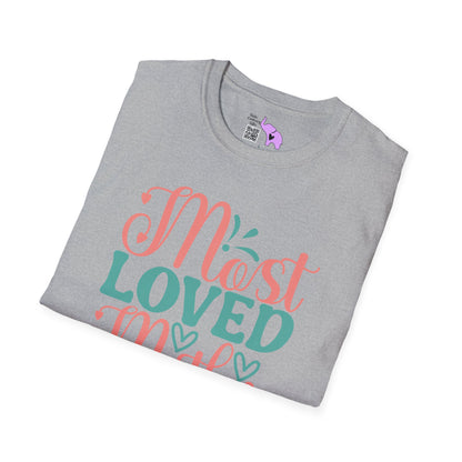 Most Loved Mother Adult T-shirt