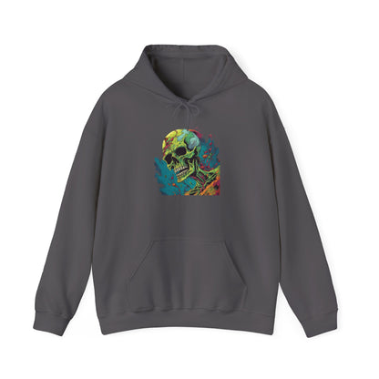 Surreal Skullscape Heavy Blend™ Hooded Sweatshirt