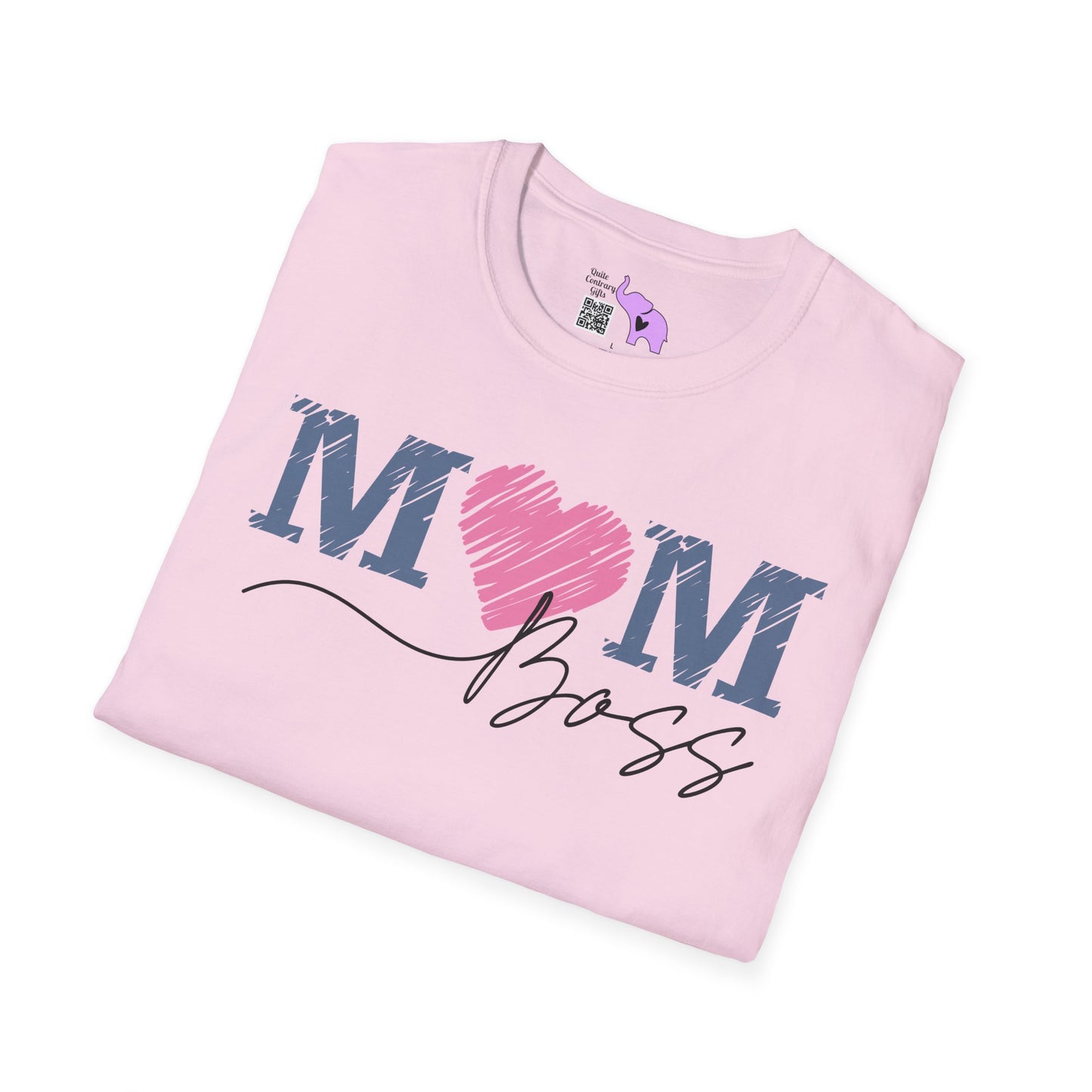 Mom Boss Adult T-shirt