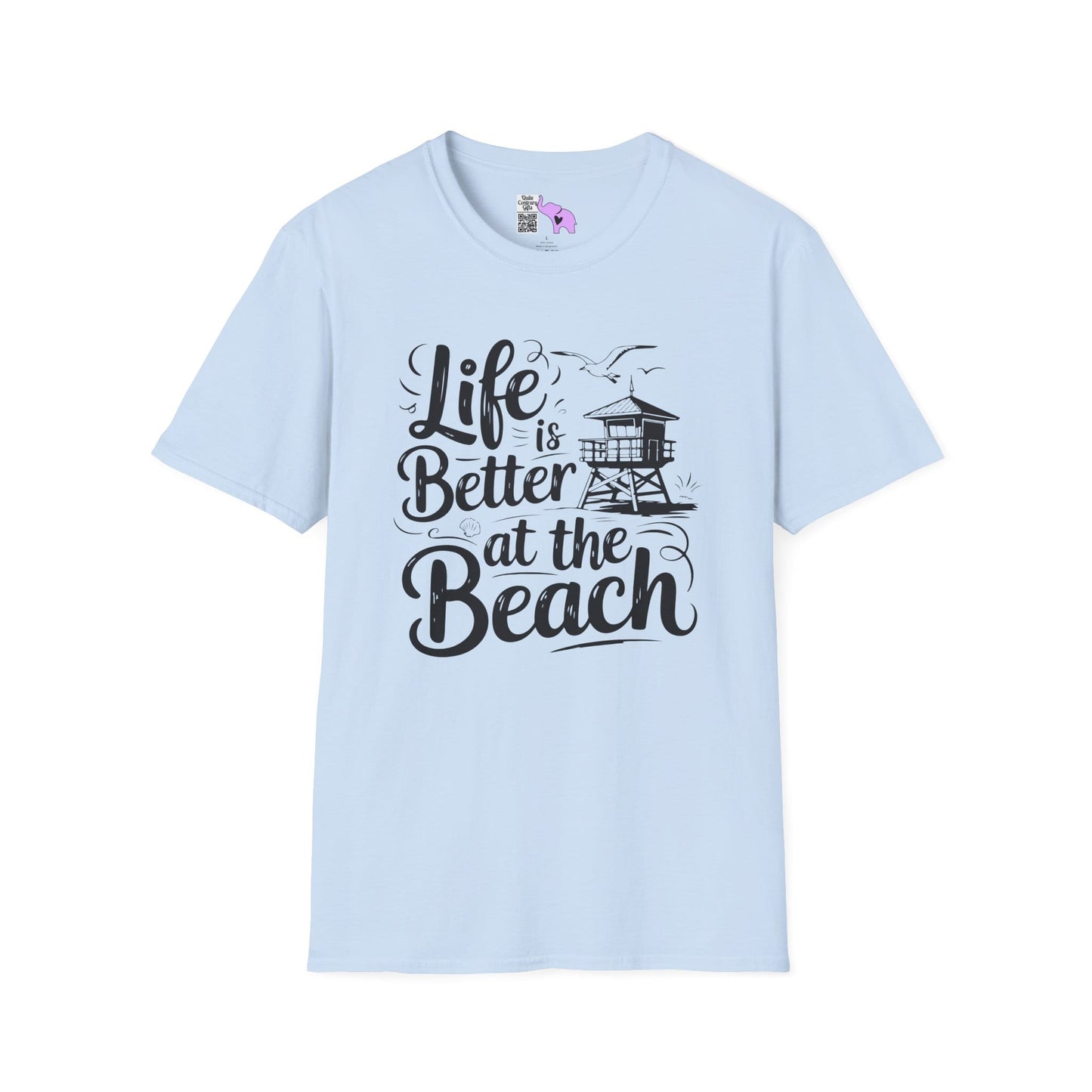 Life is Better At The Beach Adult T-shirt