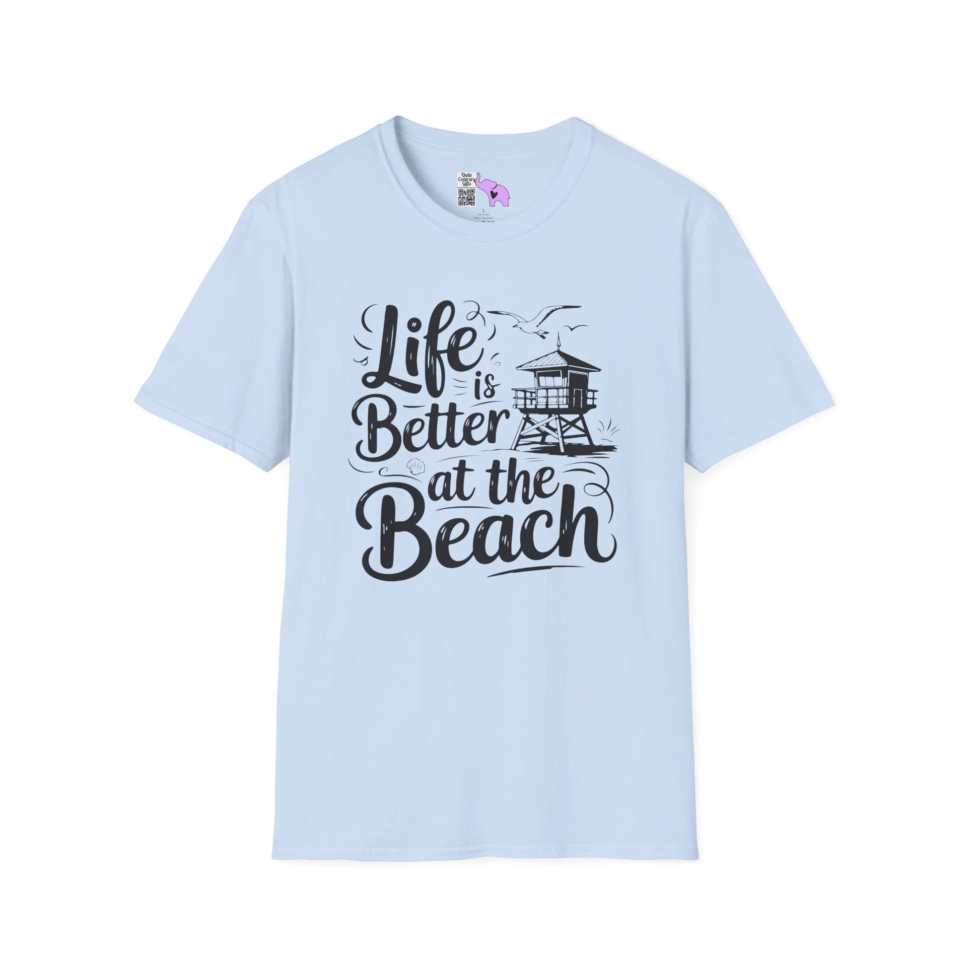 Life is Better At The Beach Adult T-shirt