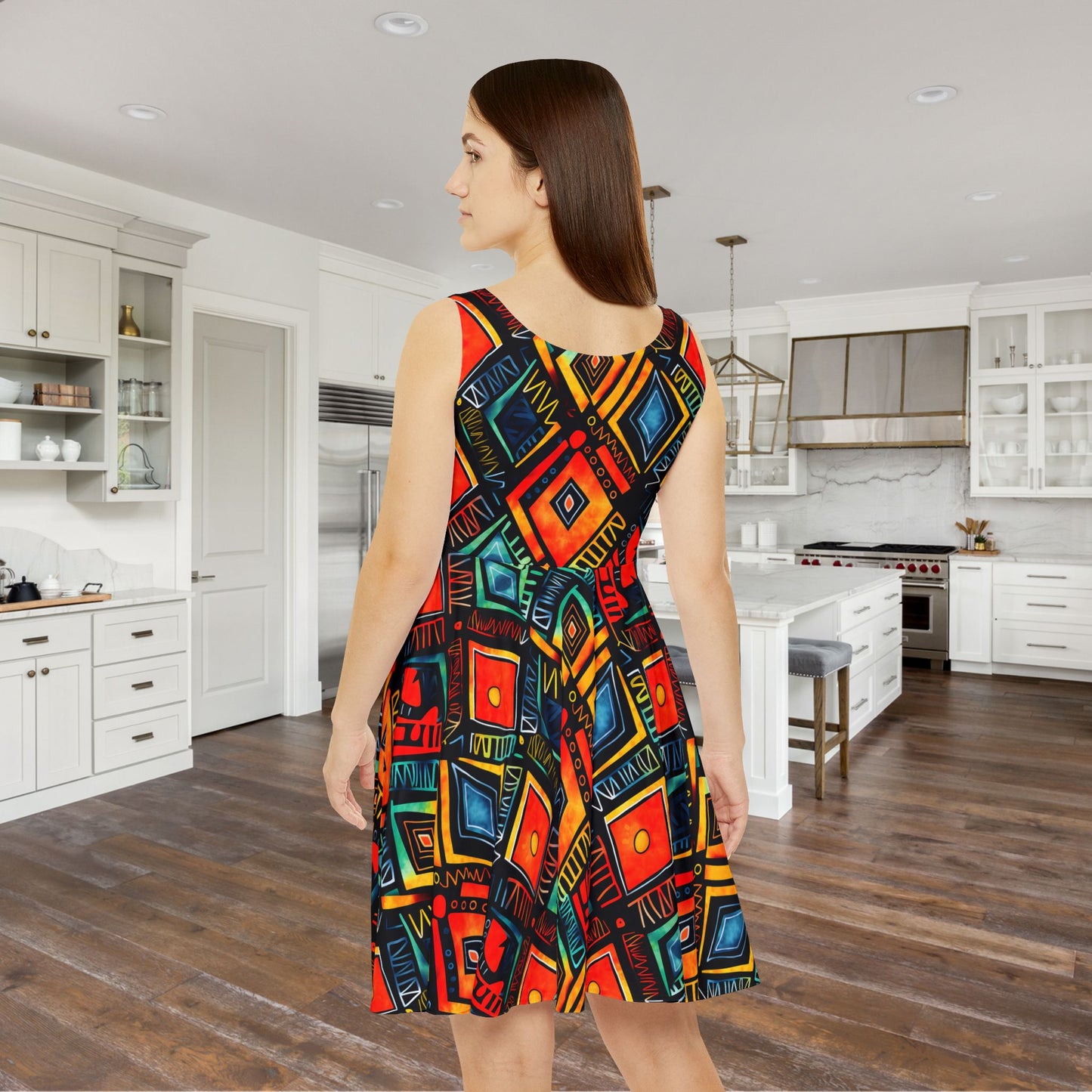 Abundance Rhythm Women's Skater Dress