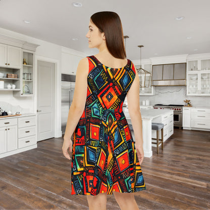 Abundance Rhythm Women's Skater Dress