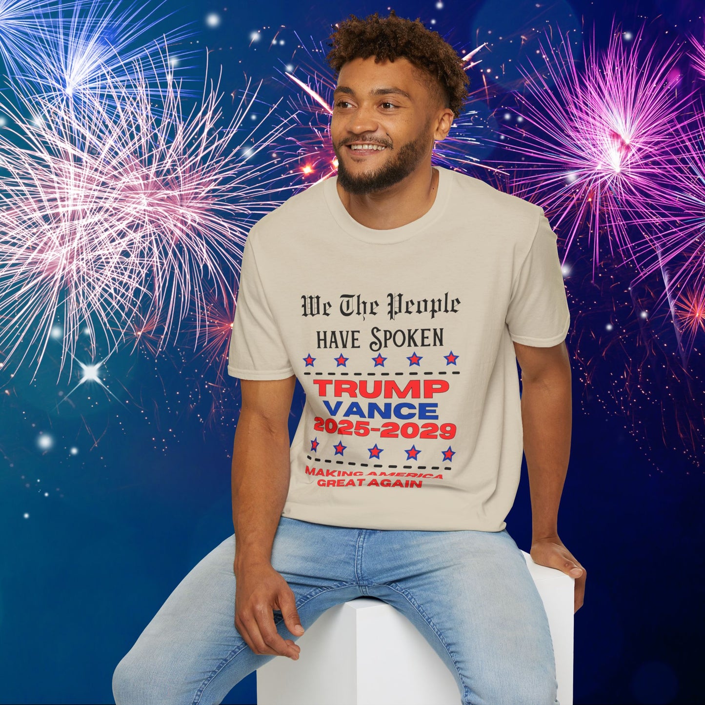 We The People Have Spoken Trump/Vance 2025-2029 Adult T-shirt