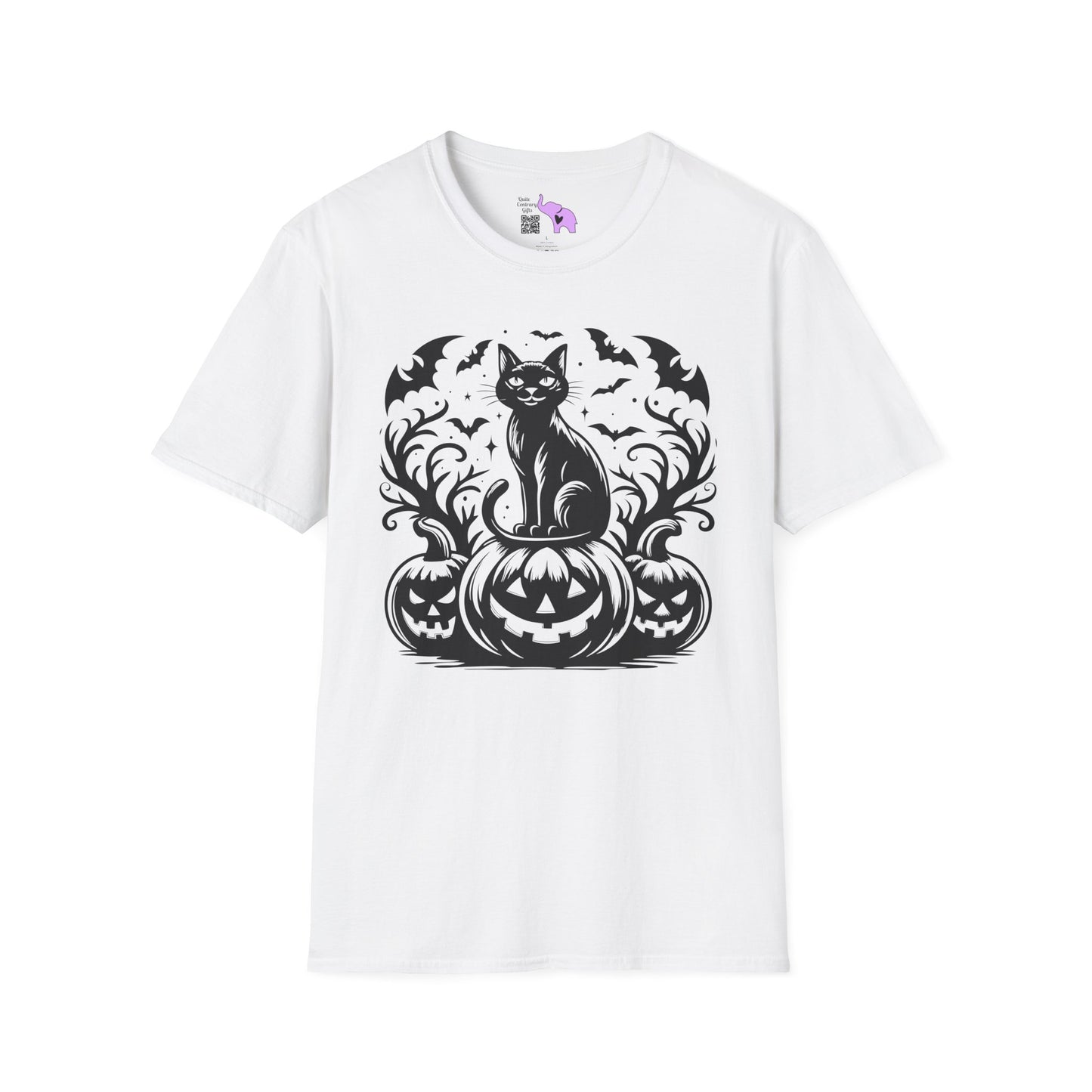 Whiskers at Witching Hour Adult T-shirt