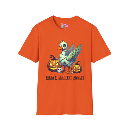 Just A Spooky Goose Adult T-shirt
