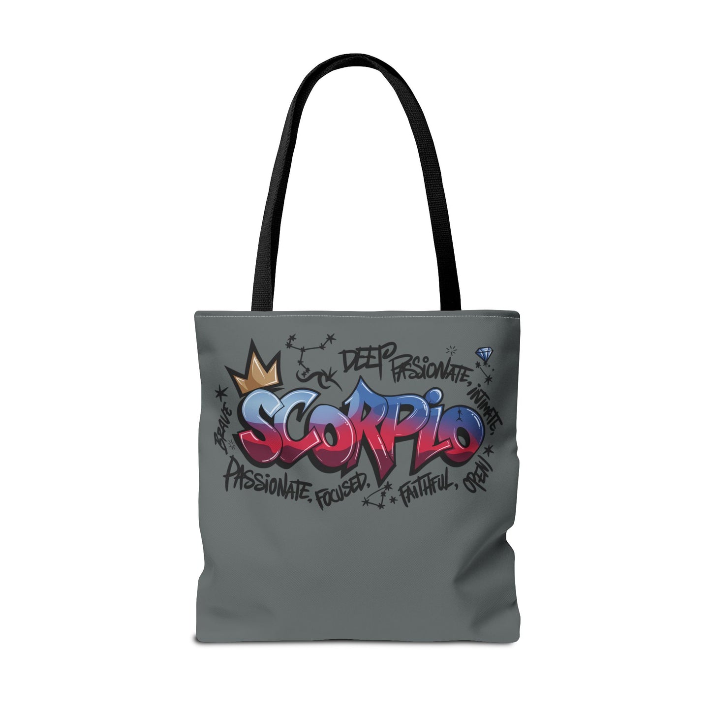 Scorpio Street Art Canvas Tote Bag