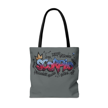 Scorpio Street Art Canvas Tote Bag