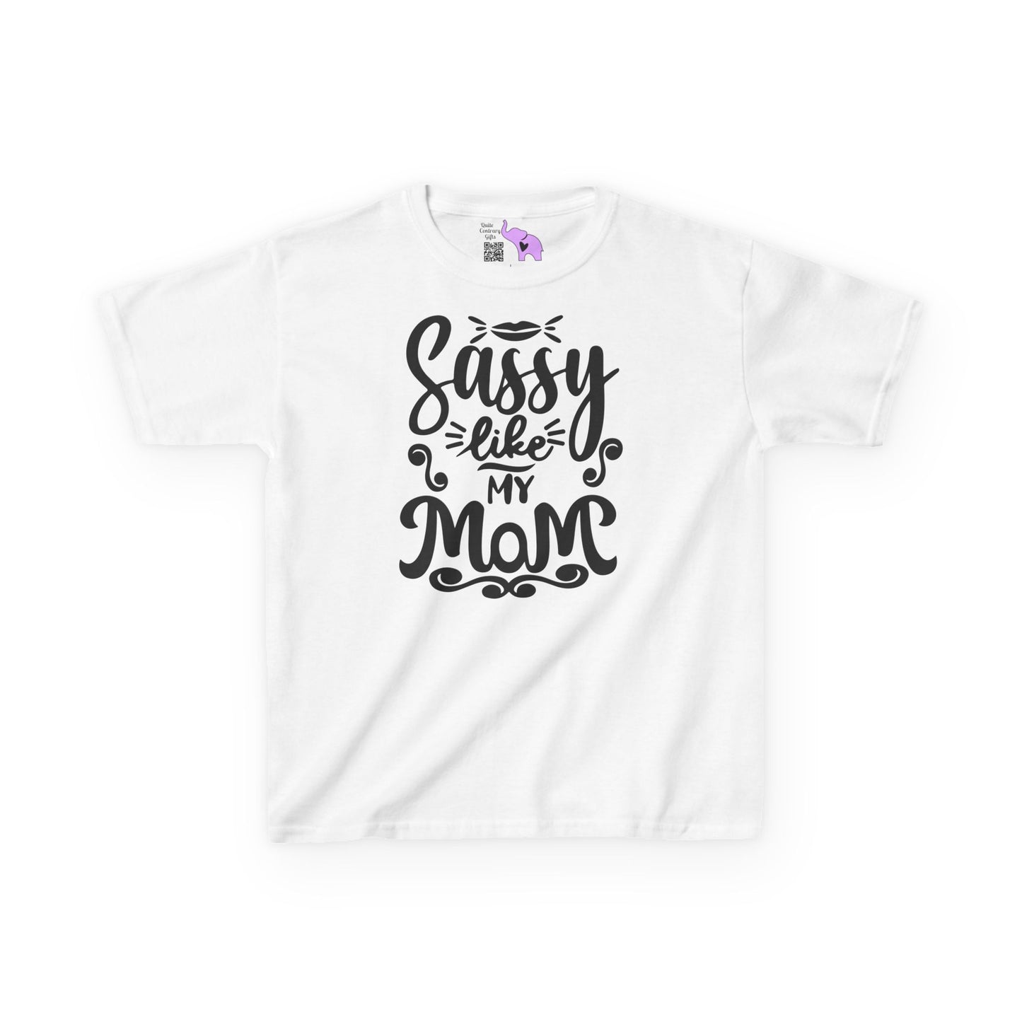 Sassy Like My Mom Kids Heavy Cotton™ Tee