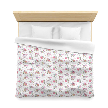 Unicorns of Love Microfiber Duvet Cover