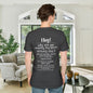 Hey! Stop Reading My Shirt! Adult T-shirt