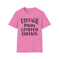 Vintage 1960s Limited Edition Adult T-shirt
