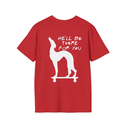 Friends; Dog Statue He'll Be There For You Adult T-shirt