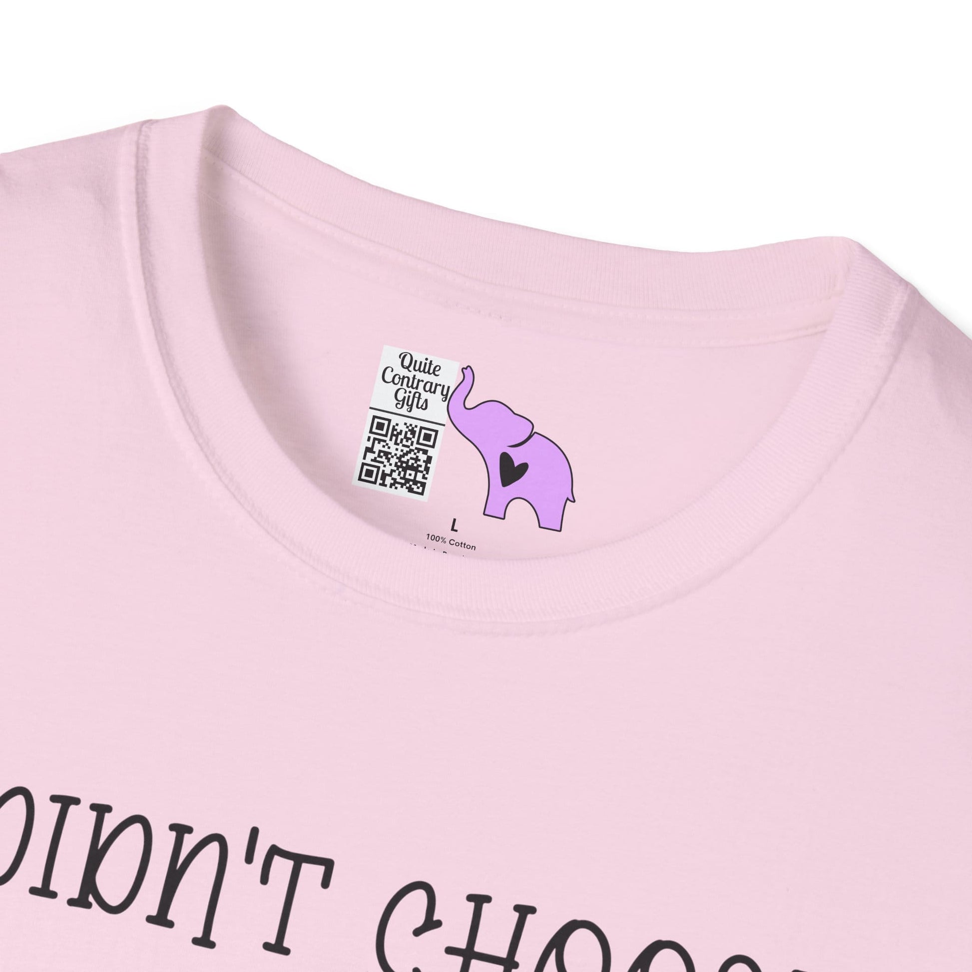I Didn't Choose The Crazy Cat Lady Life, It Chose Me Adult T-shirt
