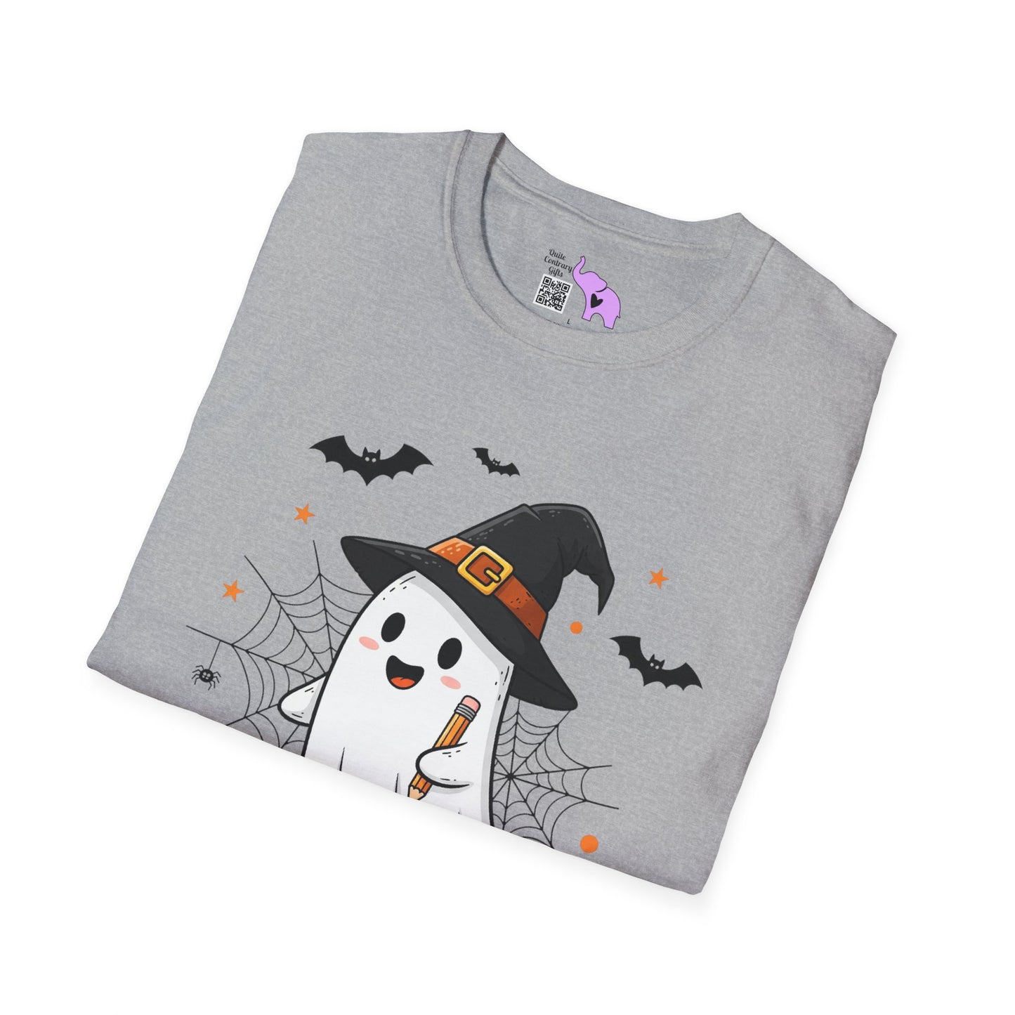 Spooky Teacher Adult T-shirt