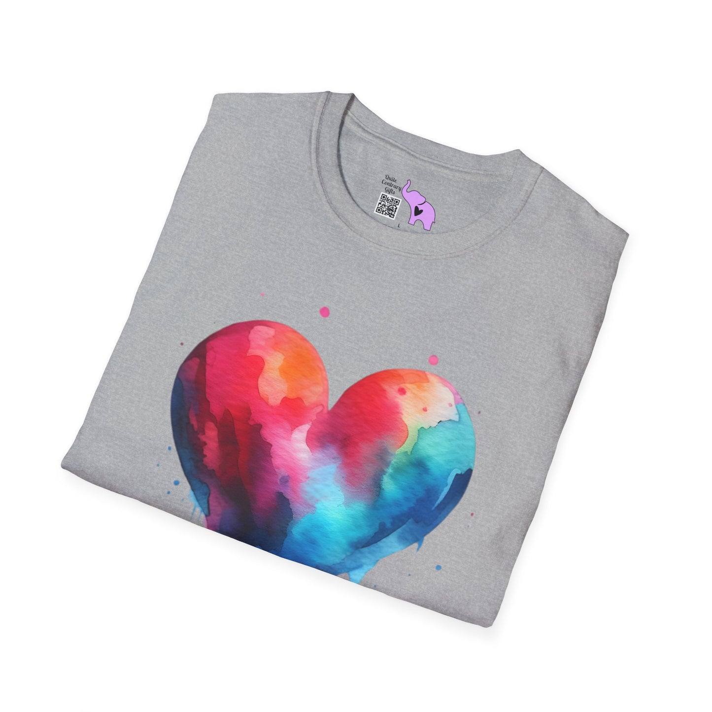 Heart Colorway Adult T-shirt