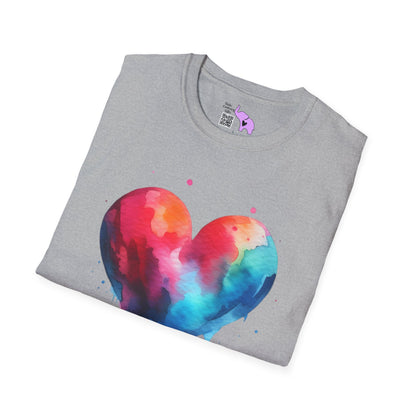 Heart Colorway Adult T-shirt