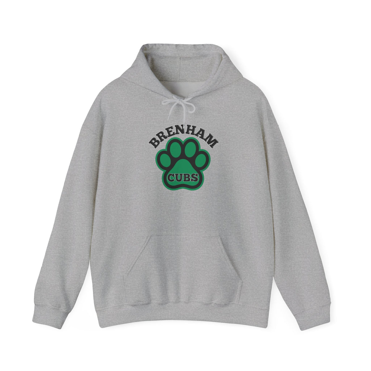 Brenham Paw Pride Adult Heavy Blend™ Hooded Sweatshirt