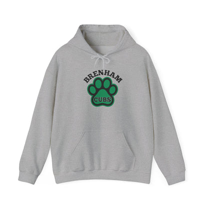 Brenham Paw Pride Adult Heavy Blend™ Hooded Sweatshirt