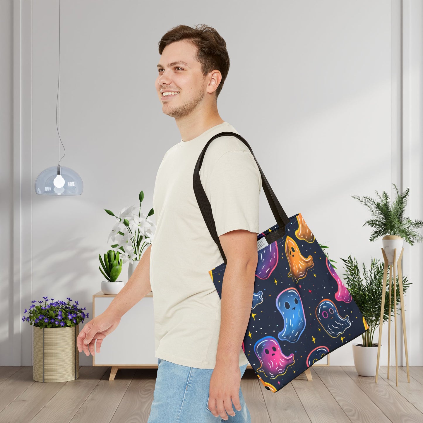 Neon Hunters Canvas Tote Bag